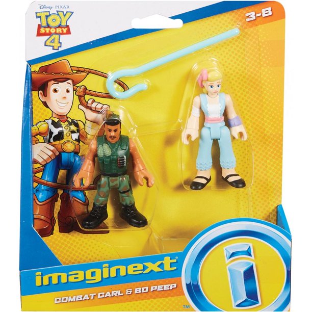 Fisher-Price Imaginext Toy Story 4 Combat Carl y Bo Peep