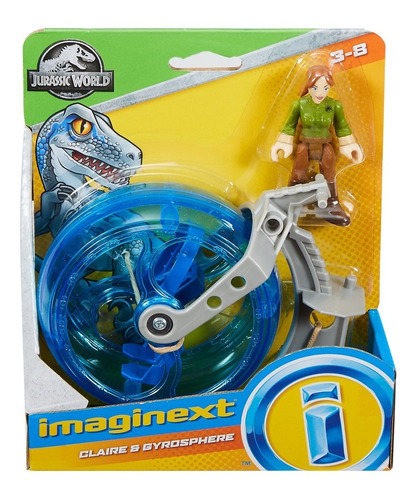 Fisher-Price Imaginext Jurassic World Claire Y Gyrosphere